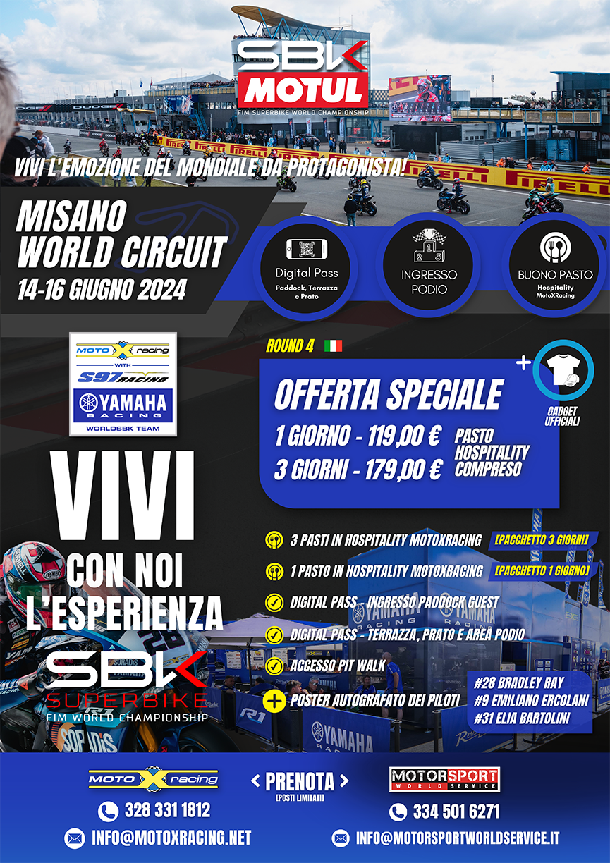 Motoxracing Paddock Club - Misano 2024 WorldSBK