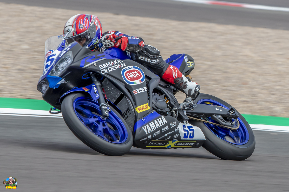 A Donington Park Florian Marino centra la top5. Quarta fila per Galang